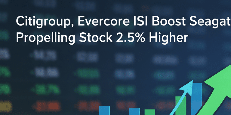 Seagate, Seagate stock, STX, stock market, stock analysis, stock surge, price targets, analyst ratings, Citigroup, Evercore ISI, bullish outlook, financial news, investment, technology stocks, HDD stocks